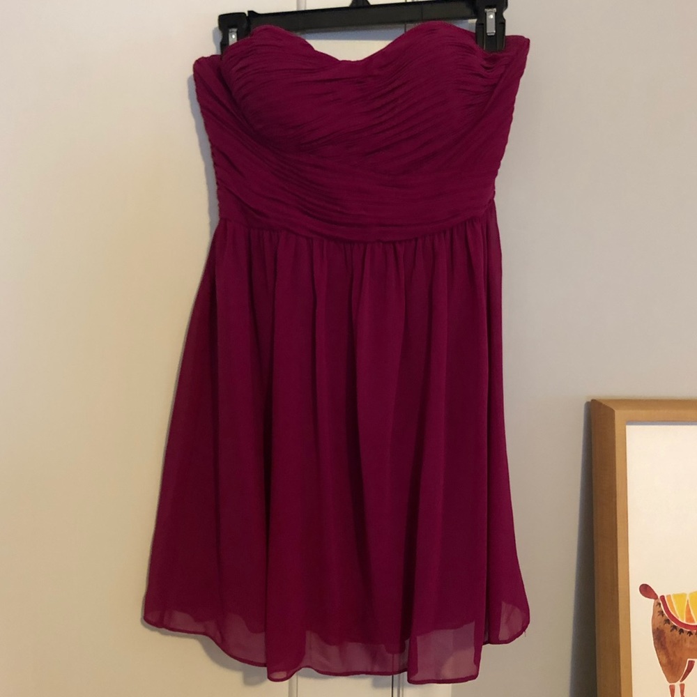 Donna Morgan Pink Bridesmaid/Cocktail Dress